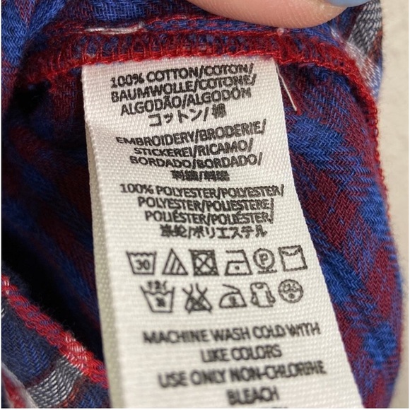 Free People Embroidered Magical Plaid Buttondown Top - Picture 10 of 11